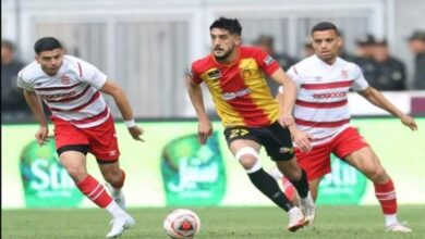 نتيجة الشوط الأول بين الترجي والأفريقي في الدوري التونسي، عاجل