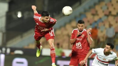 نتيجة شوط المباراة الاول بين الاهلى والزمالك، عاجل