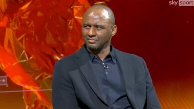 باتريك فييرا ينتقد تصريحات محمد صلاح ويطالب برحيله عن ليفربول