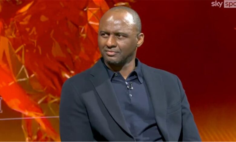 باتريك فييرا ينتقد تصريحات محمد صلاح ويطالب برحيله عن ليفربول