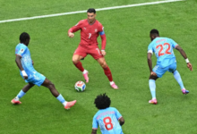 نتيجة الشوط الأول بين البرتغال والكونغو الديمقراطية في كأس العالم، عاجل