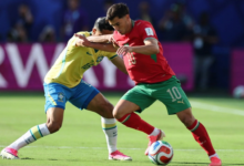 نتيجة الشوط الأول من مباراة المغرب والبرازيل في كأس العالم، عاجل