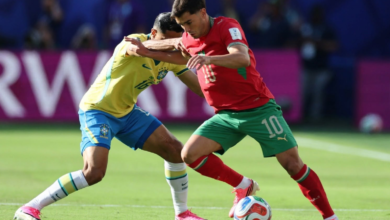 نتيجة الشوط الأول من مباراة المغرب والبرازيل في كأس العالم، عاجل