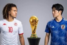 معلقين مباراة تونس واليابان في كأس العالم، موعد المباراة والقنوات الناقلة