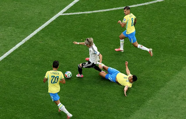 نتيجة الشوط الأول من مباراة البرازيل واليابان في كأس العالم، عاجل